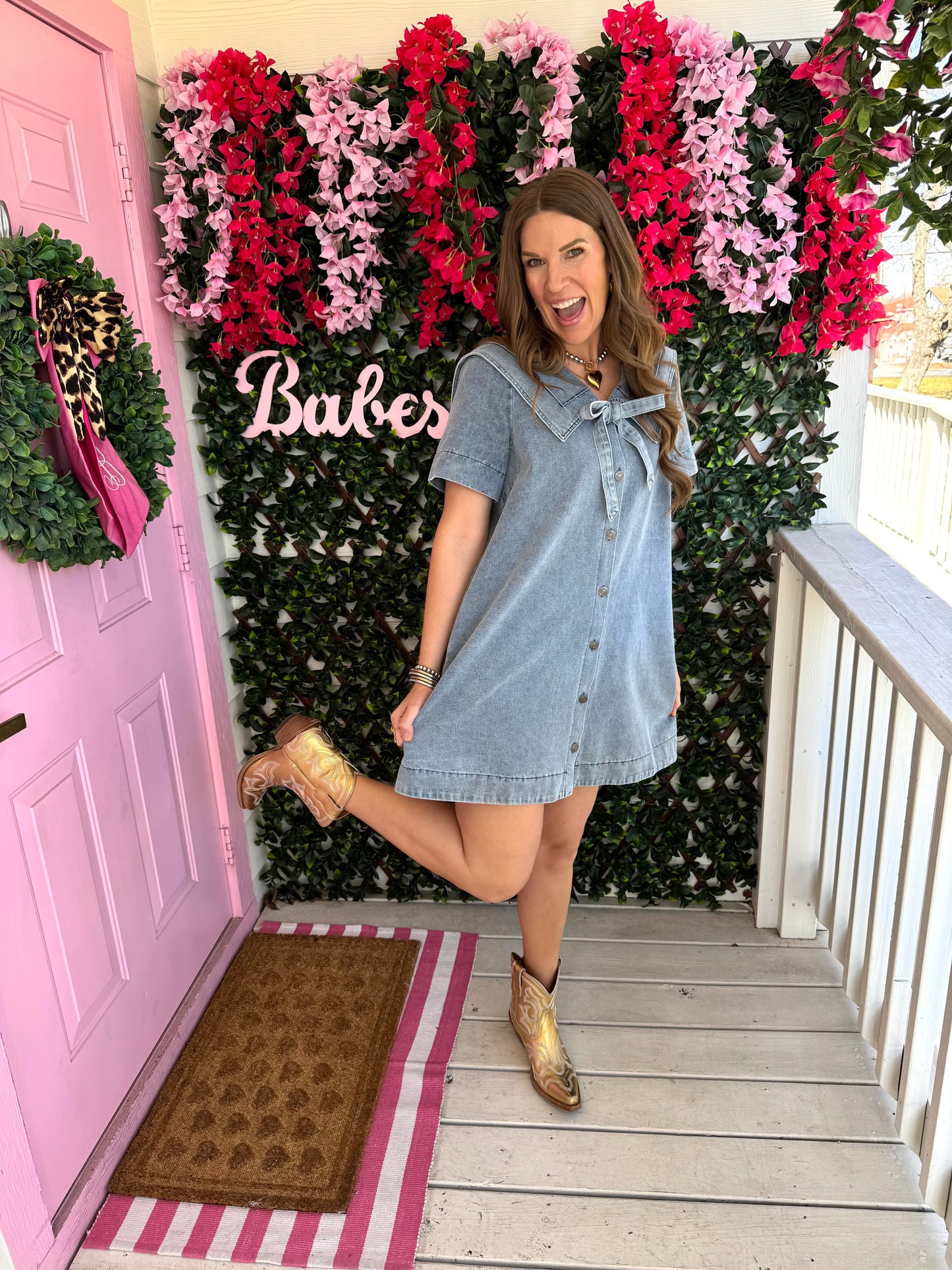 Blue Jean Baby Dress
