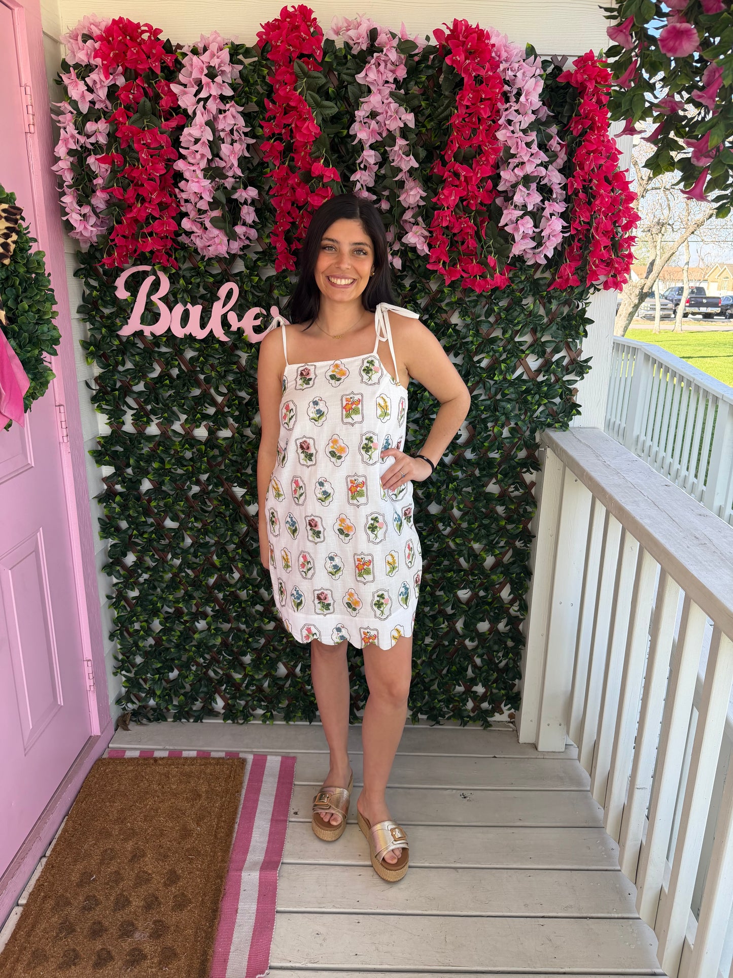 Floral Frames Dress