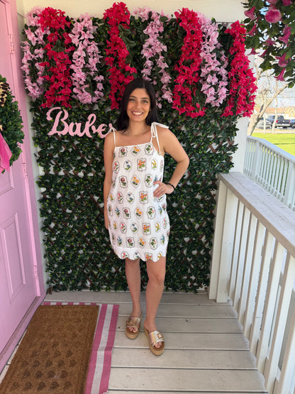 Floral Frames Dress