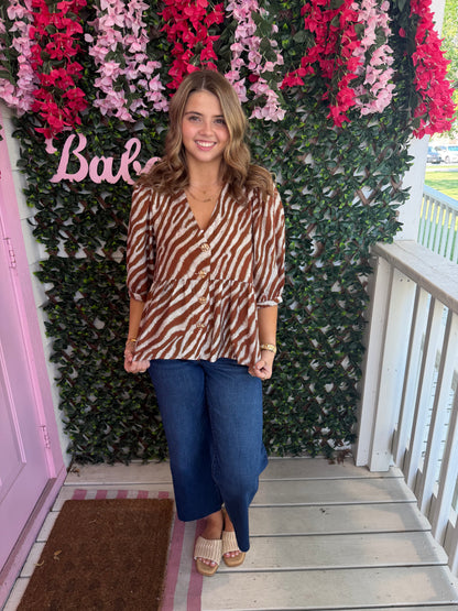 Charmed Stripes Top