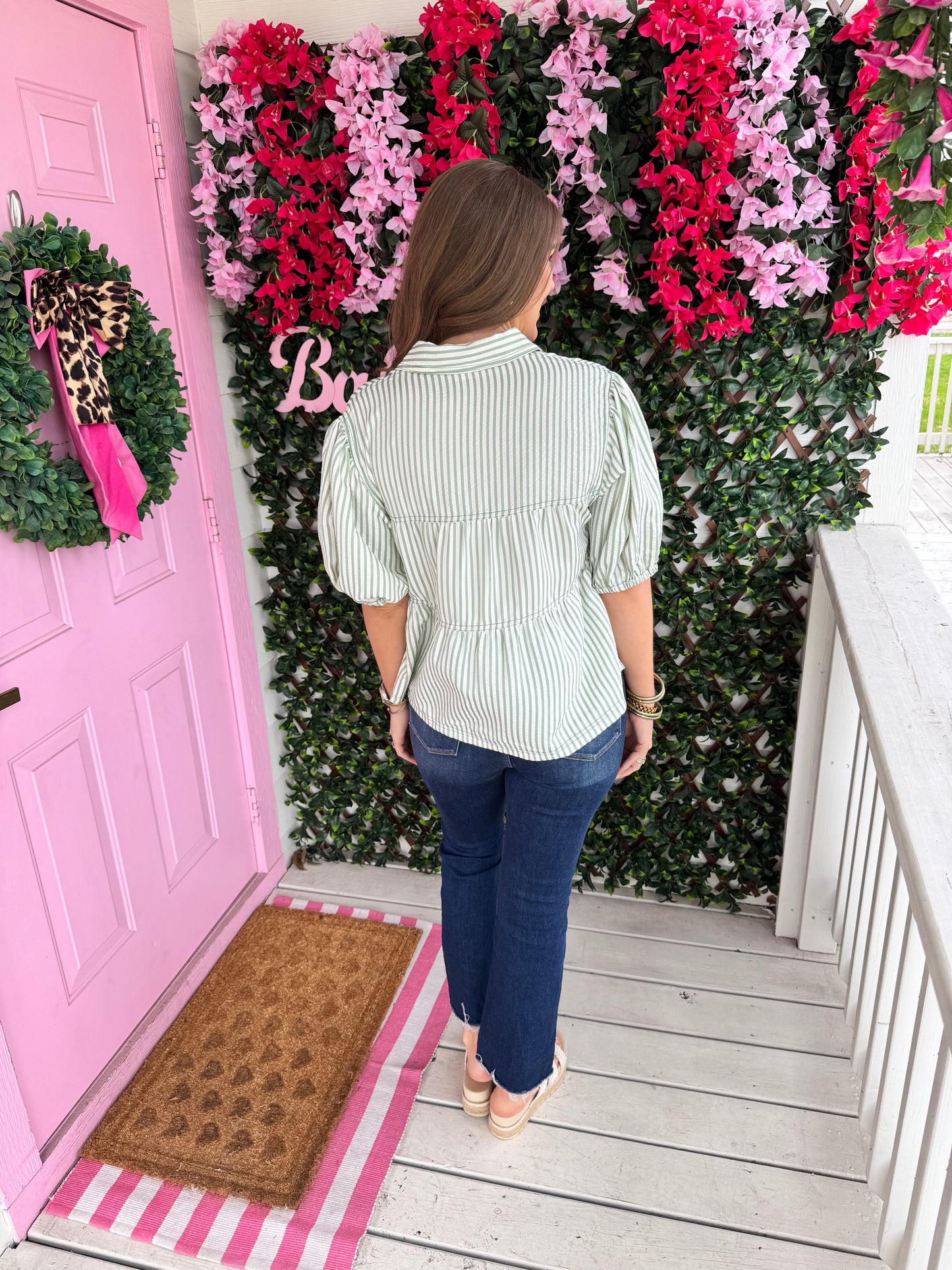Meadow Stripe Top