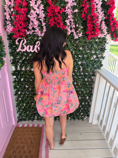 Pink Multi Bubble Dress