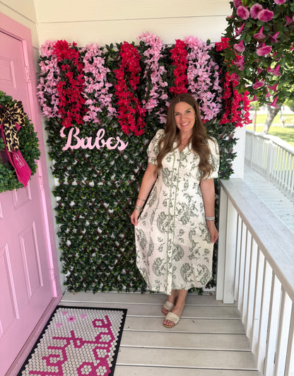 Valley Scallop Dress