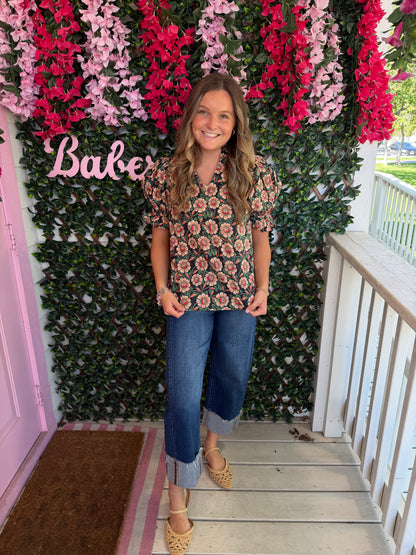 Dark Garden Top
