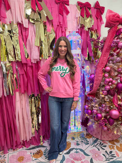 Pink Merry Luxe Sweatshirt