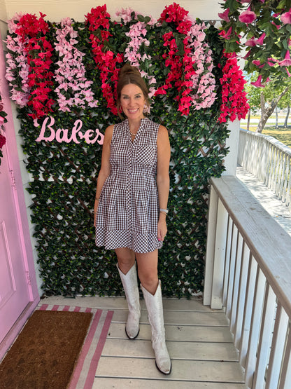 Country Girl Gingham Dress