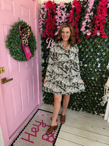 Sweet Magnolia Olive Dress