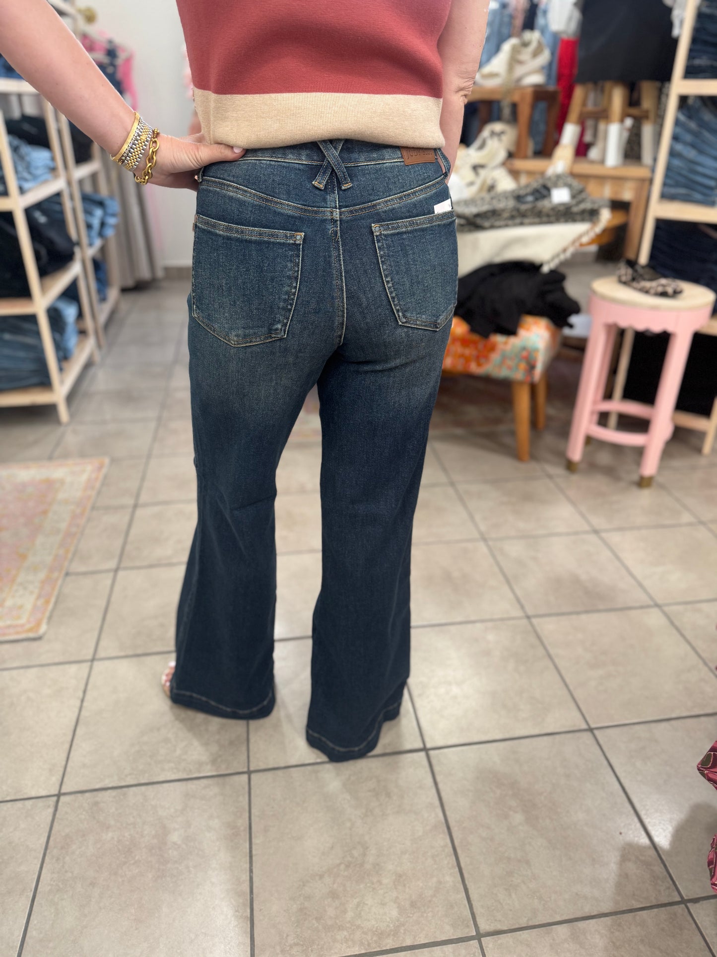 Judy Blue Retro Welted Pocket Jeans