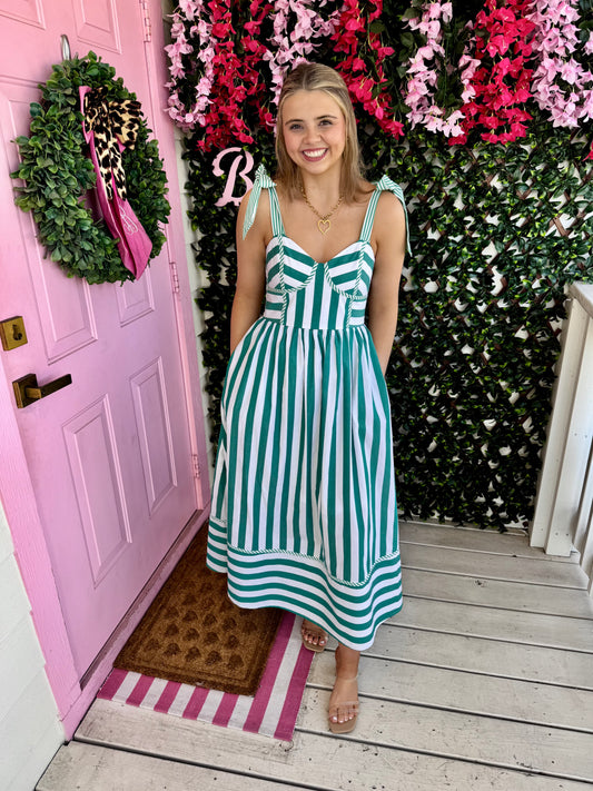 Show Me Your Stripes Dress