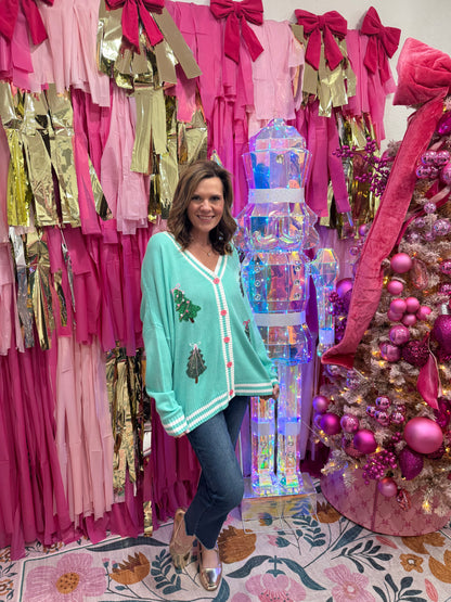 Spruce Tree Relaxed Cardigan