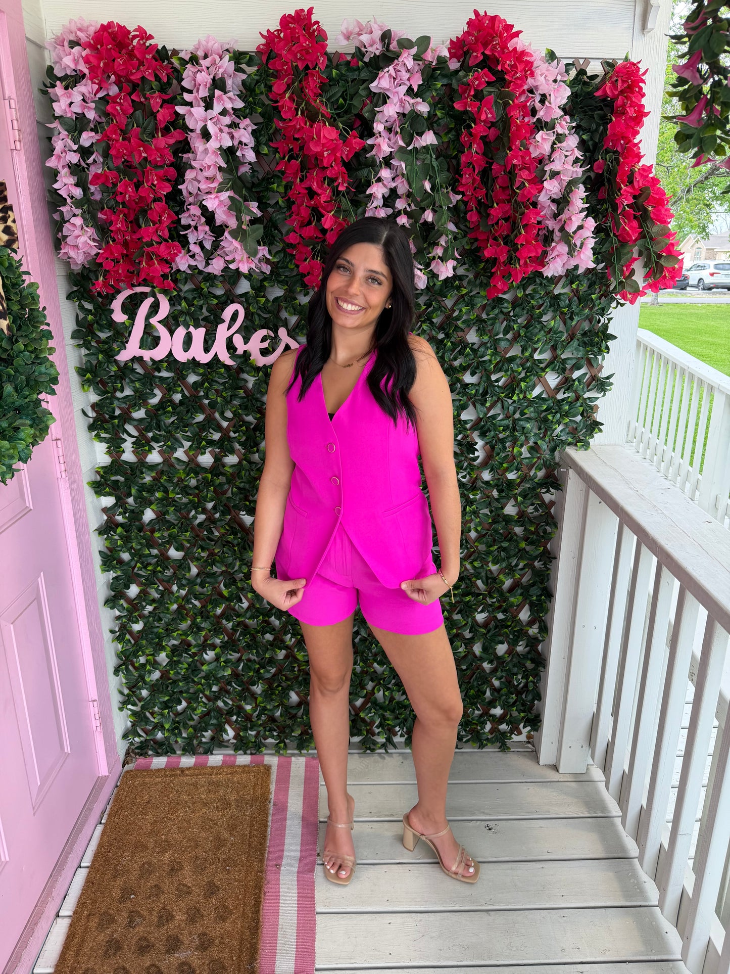 Hot Flamingo Vest