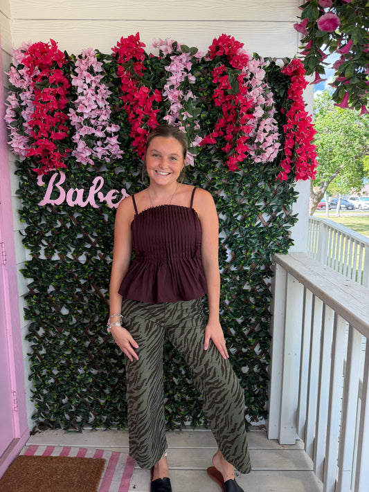 Wild Side Olive Pants