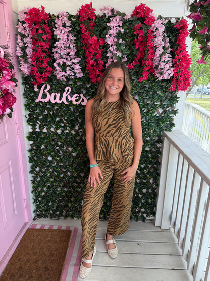 Wild Side Brown Pants