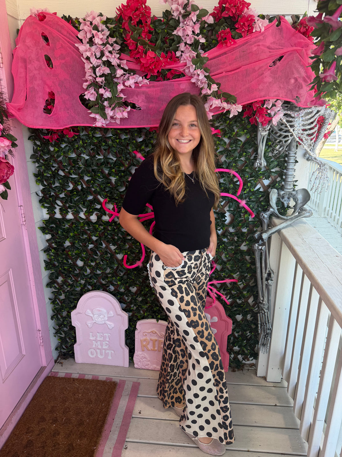 Spot On Denim Pants
