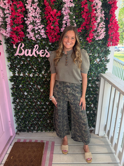 Camo Lover Denim Pants