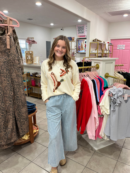 Flying Ducks Sweater