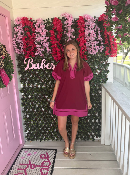 My Girl Wine Dress