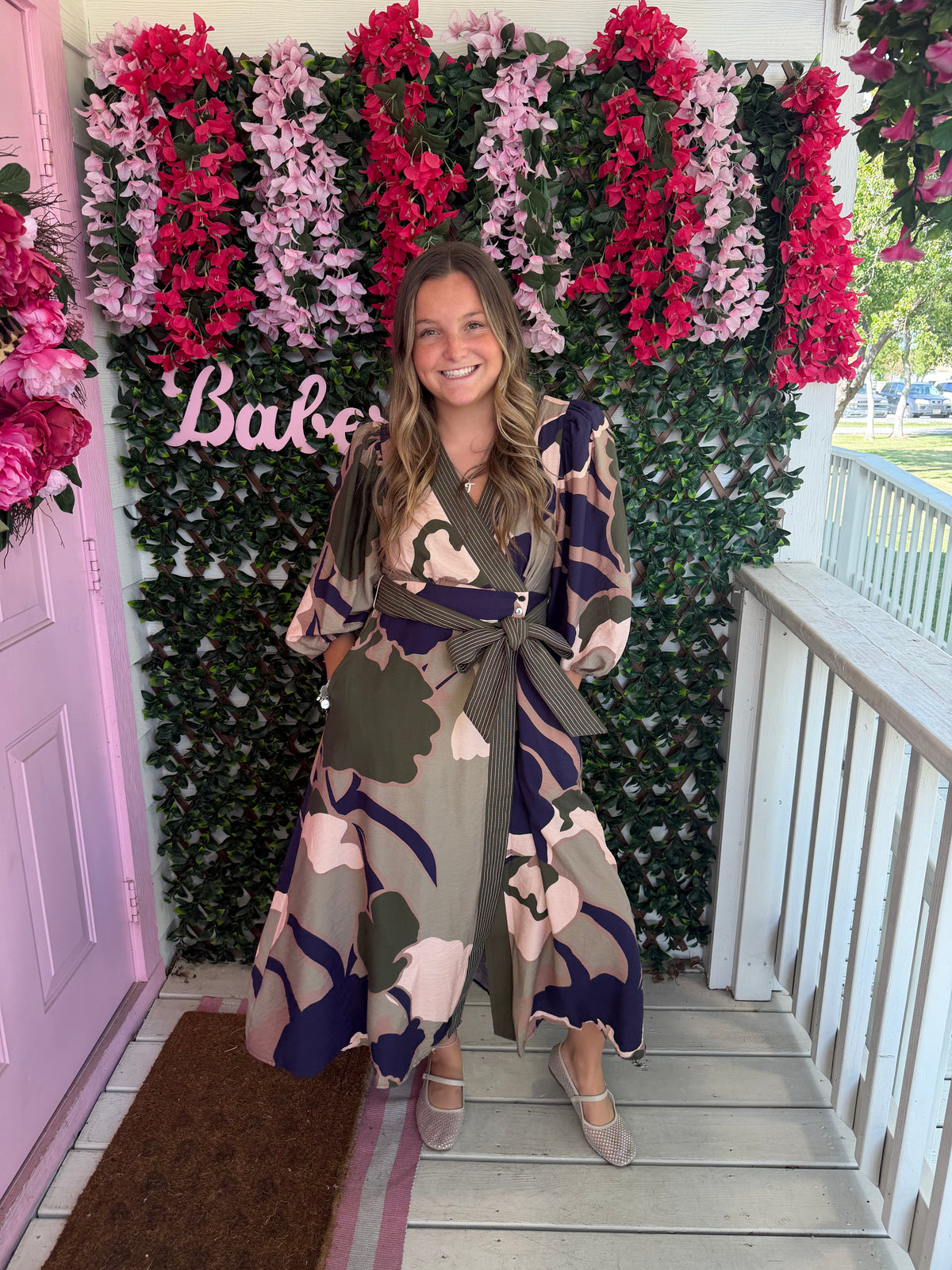 Olive You Floral Dress