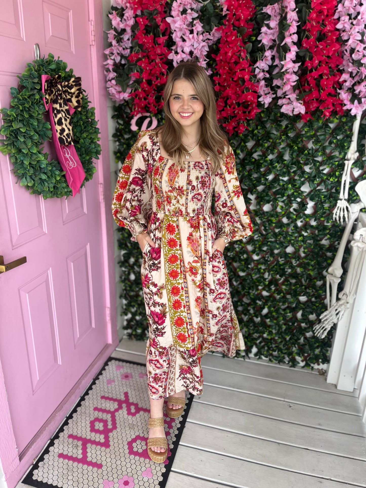 Garden Party Floral Dress