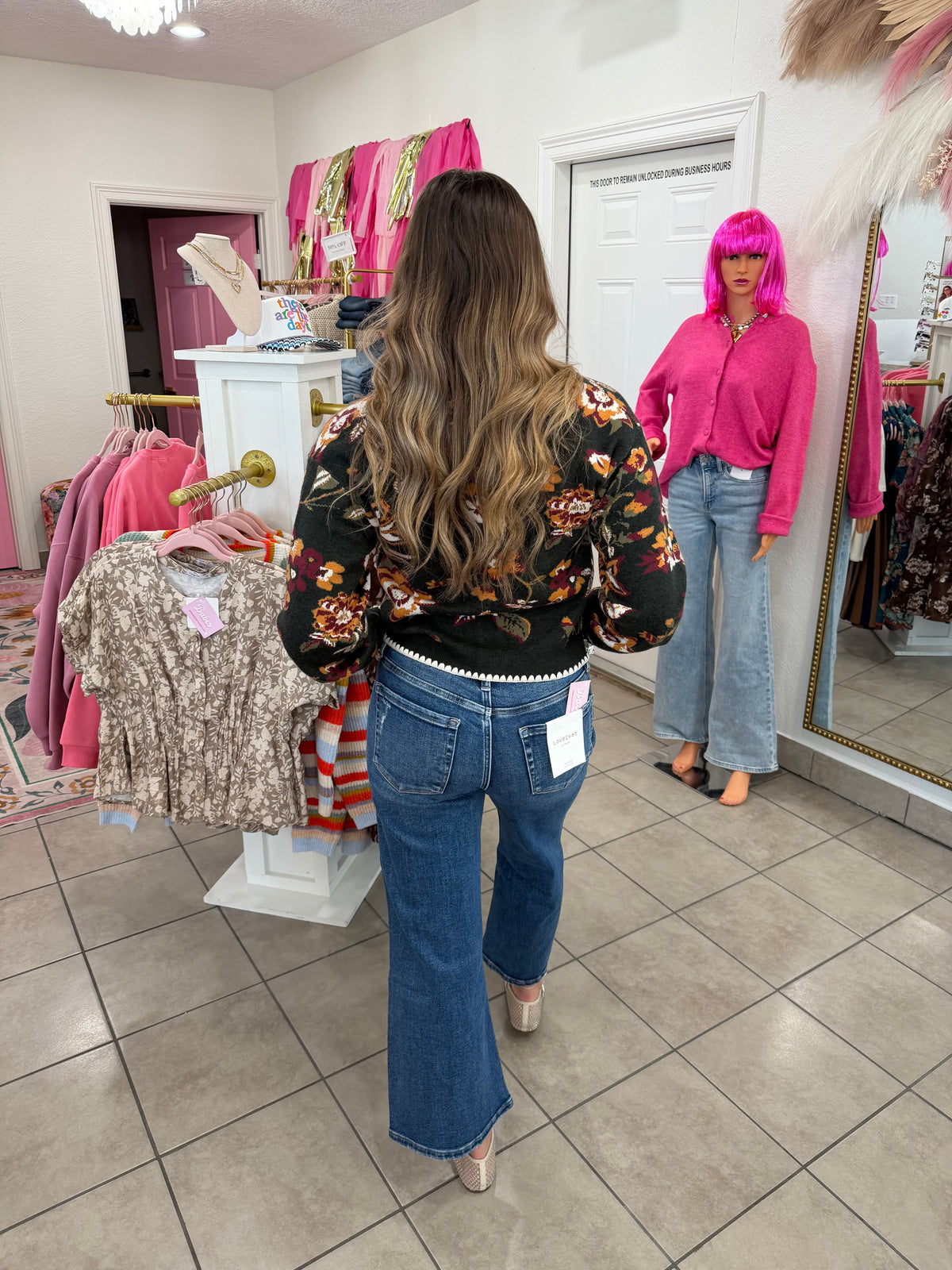 Bold Florals Cardigan