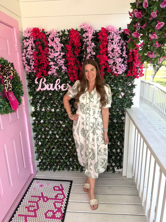 Valley Scallop Dress