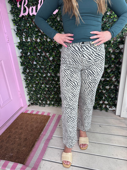 JBD Zebra Stripe denim