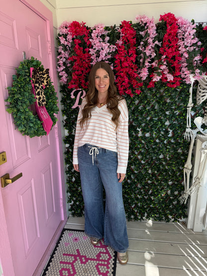 Judy Blue Palazzo Featherweight Denim