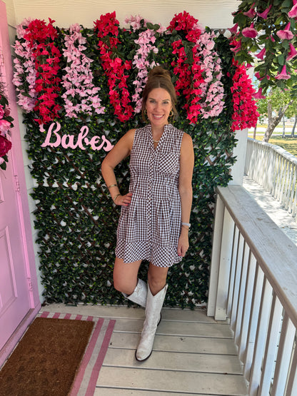 Country Girl Gingham Dress
