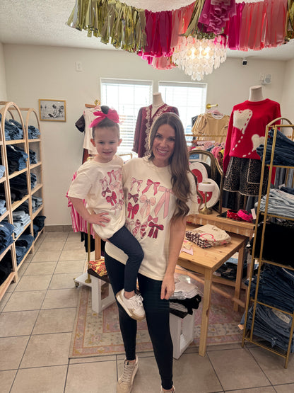 Valentine Bow Tee