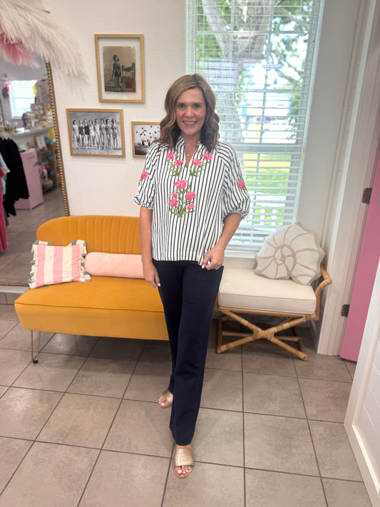 Lexi Jane Embroidered Top