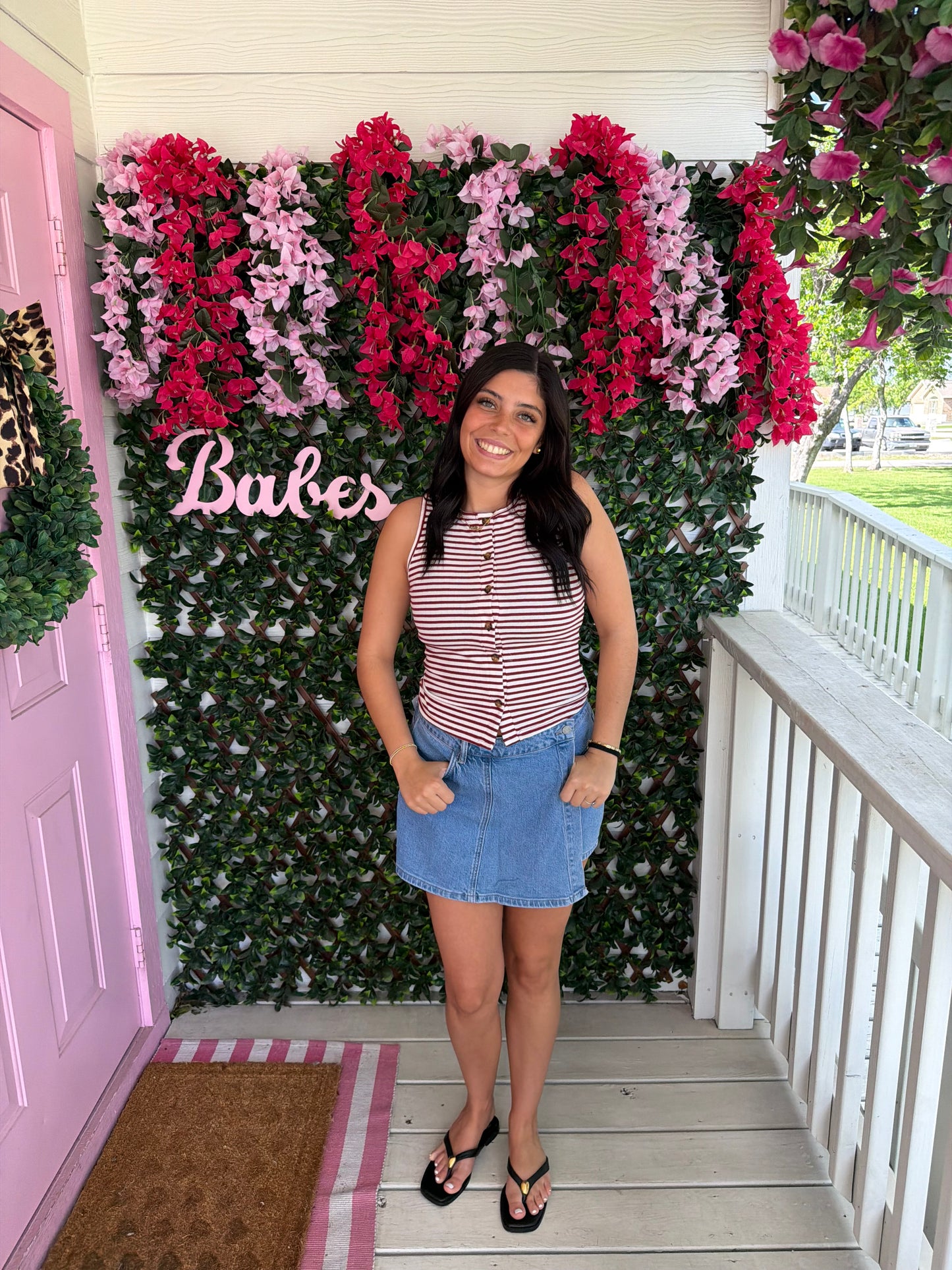 Vervet Lavishly Denim Skort