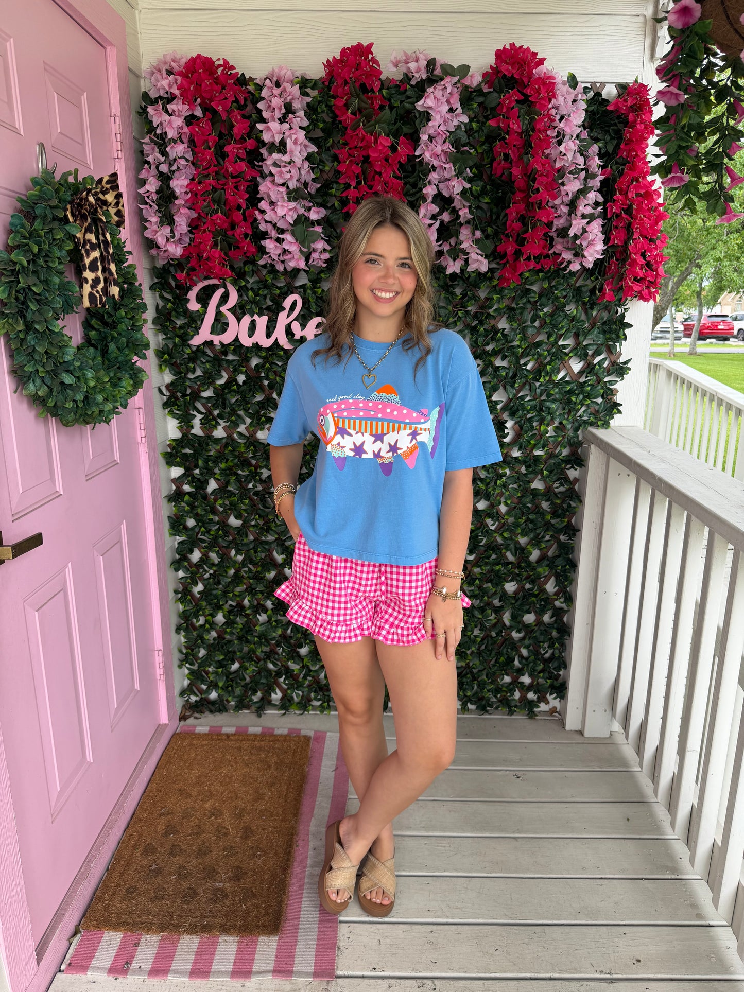 Bubblegum Babe Ruffle Shorts
