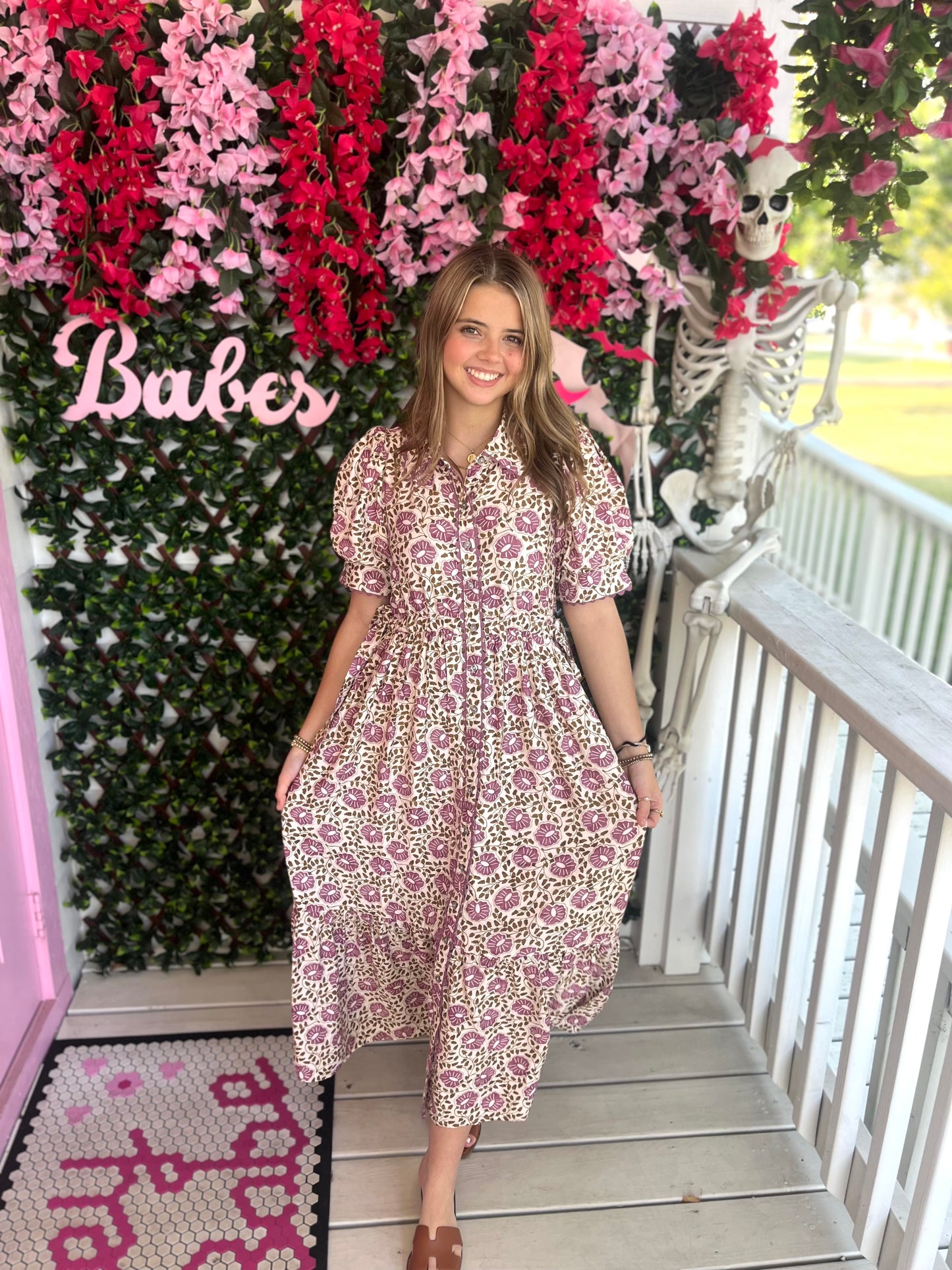 What a Doll Midi Dress