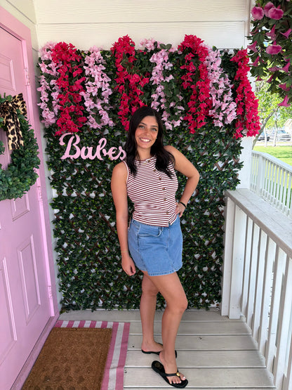 Vervet Lavishly Denim Skort