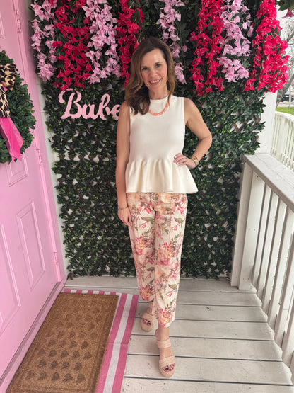 Spring in My Step Floral Pants