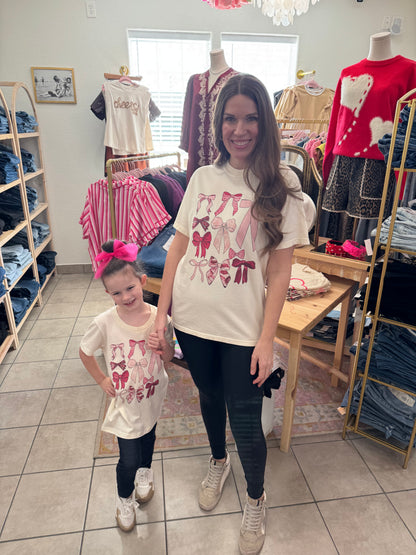 Valentine Bow Tee
