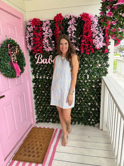 Miss Daisy Blue Dress