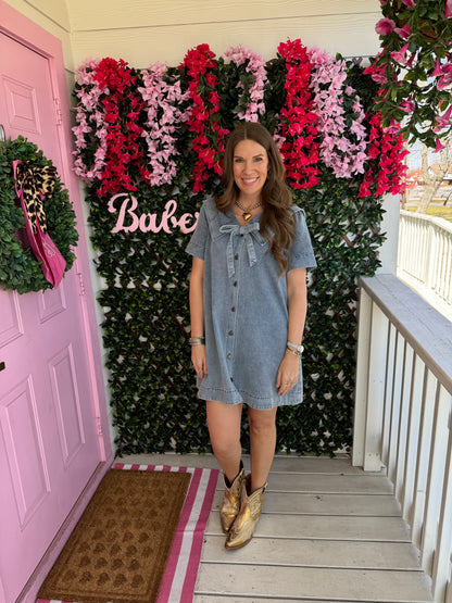 Blue Jean Baby Dress