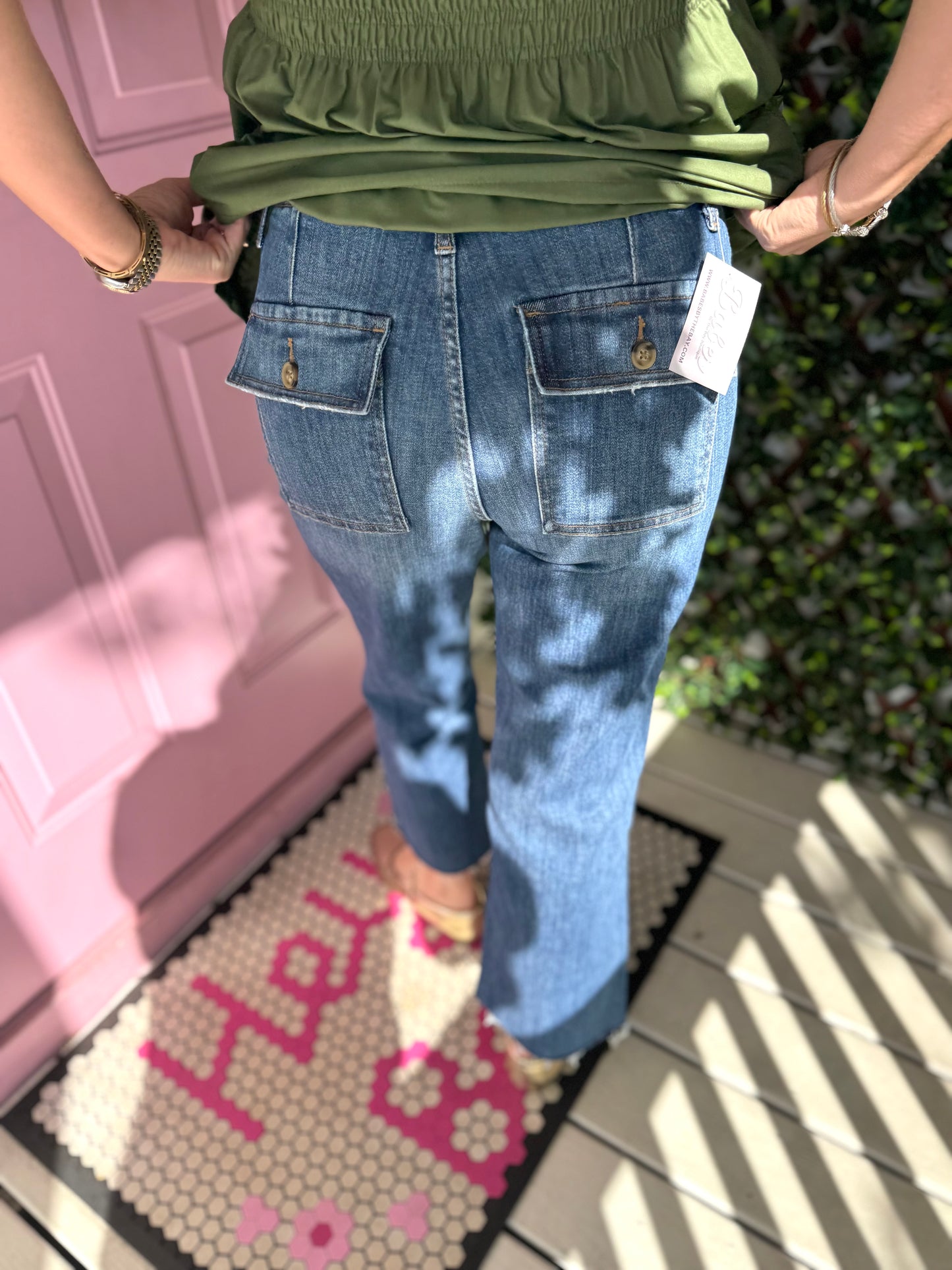 Lovervet Superb High Rise Crop Denim