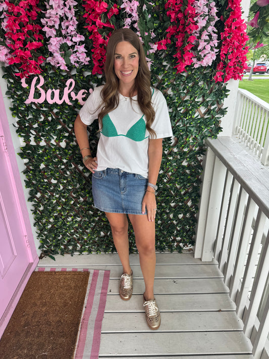 Just USA Denim Skirt
