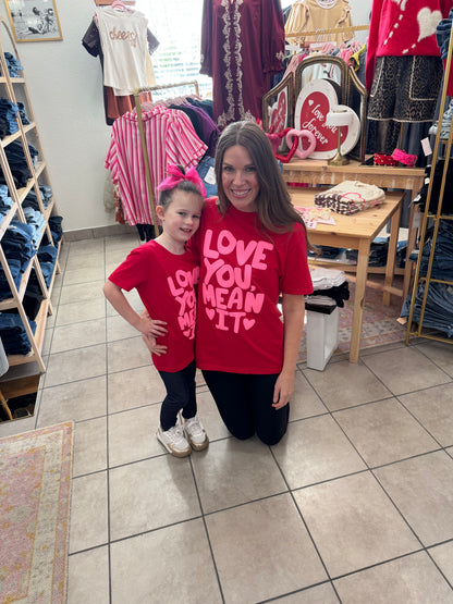 Love You Mean It Youth Tee