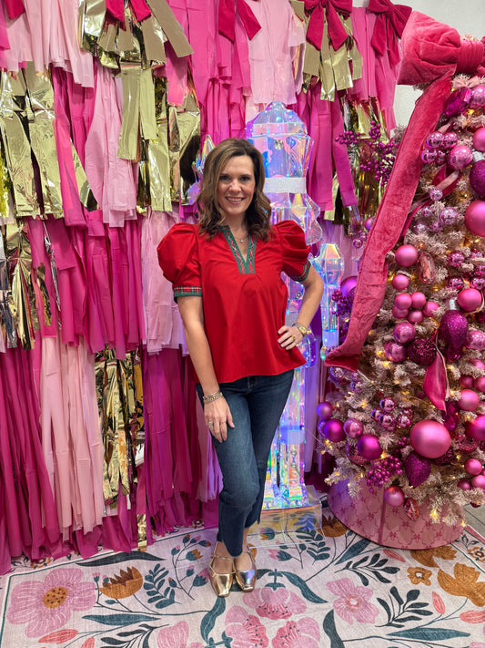 Noelle Puff Sleeve Top