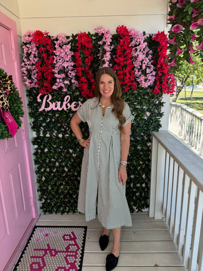 Fit & Fab Striped Dress