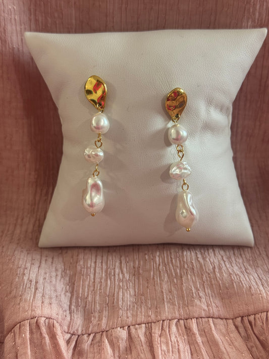 Chansuttpearls Pearl Drop Earrings