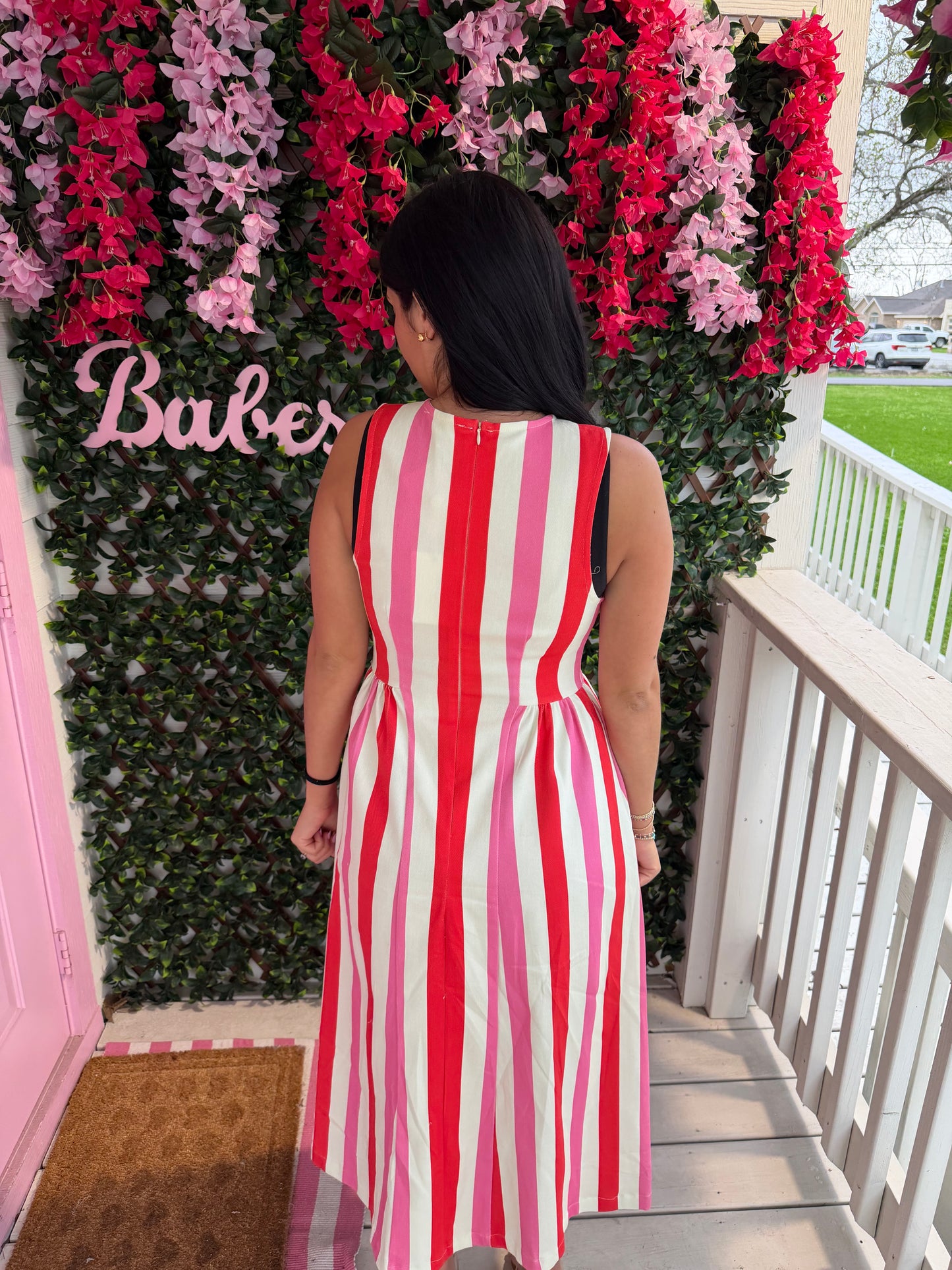Citrus Stripes Dress