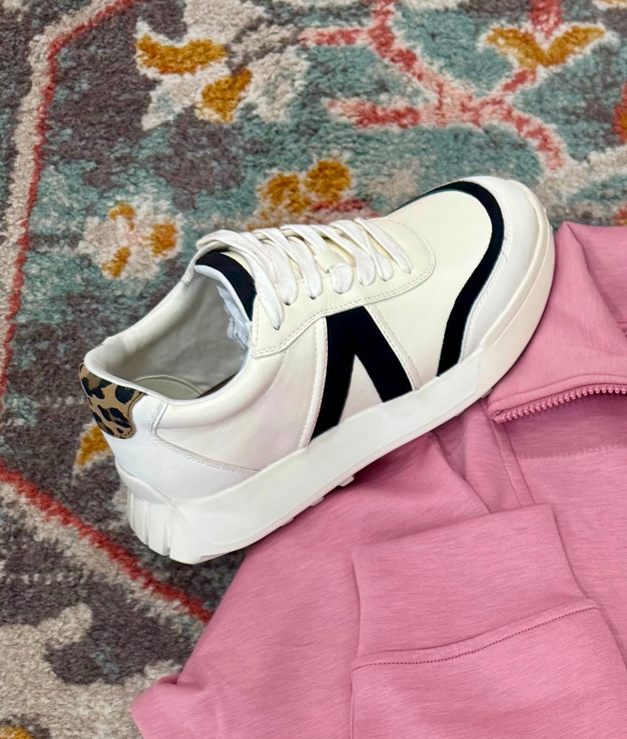 MIA Leopard Back Sneaker