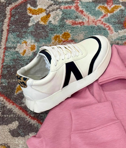 MIA Leopard Back Sneaker