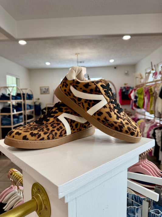 Leopard Soda Sneaker