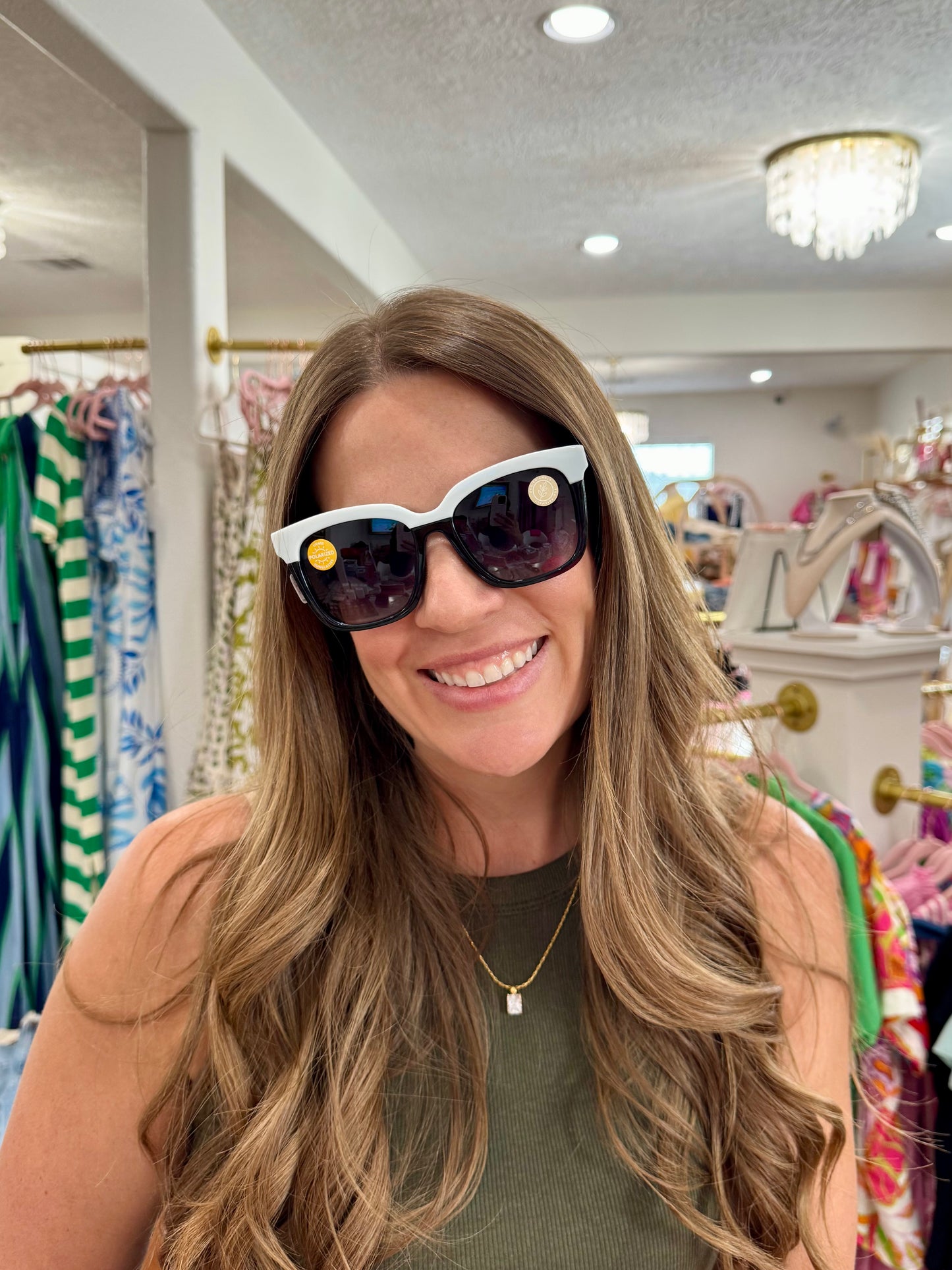 Peepers - Polarized Sunglasses - Frenchy - Black/White