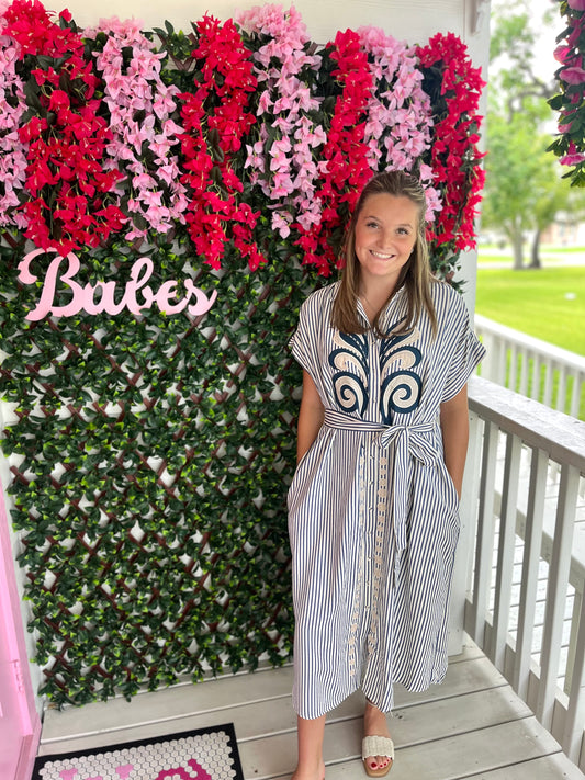 Laura Jean Striped Dress